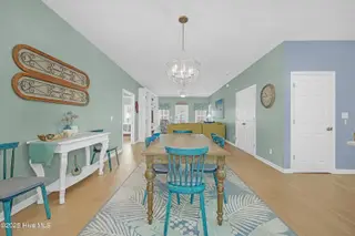 409 Womble Street, Oak Island, NC 28465 – photo 15: Open Living and Dining Area