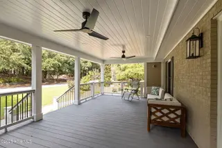 241 Oakleaf Drive, Pine Knoll Shores, NC 28512 – photo 21: Front Porch