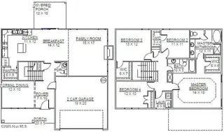 1023 Croaker Court, New Bern, NC 28562 – photo 3: Floor Plan