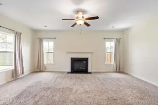 317 James Hedrick Court, Jacksonville, NC 28540 – photo 10: livingroom with fireplace