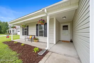 110 Norine Drive, Holly Ridge, NC 28445 – photo 6: Covered Front Porch