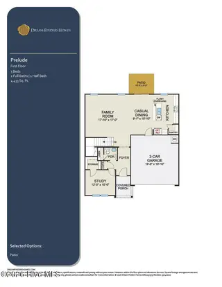 618 S Squires Run Lane, Richlands, NC 28574 – photo 4: Floor Plan