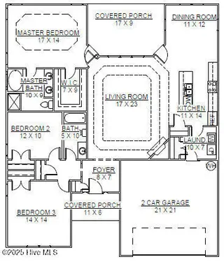 4011 Bluewater Boulevard, New Bern, NC 28562 – photo 5: Floor Plan