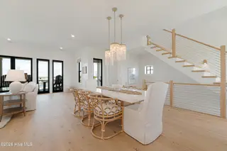 216 Radio Island Road, Morehead City, NC 28557 — 4-bedroom home in Tide Lines, Morehead City, NC, photo 14 of 56: Open Kitchen & Dining Area