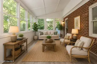 1020 Ridgemeadow Lane, Rocky Mount, NC 27803 – photo 15: Virtually Staged - Sun Porch