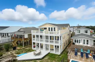 1106 Fort Fisher Boulevard N Unit 1, Kure Beach, NC 28449 – photo 7: 5 - Duplex Aerial