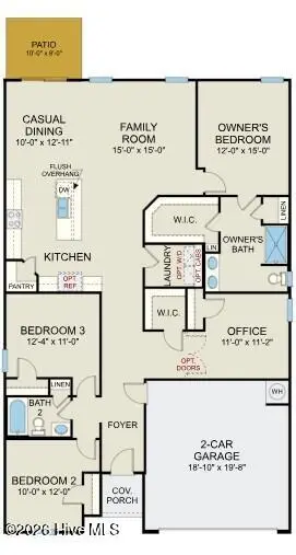 7155 Woodline Drive SW, Sunset Beach, NC 28468 – photo 2: Floorplan Rendering.pdf