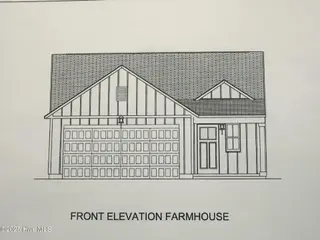1031 Beechridge Drive SW 65, Ocean Isle Beach, NC 28469 – photo 1: Silvermist Front Elevation Farmhouse