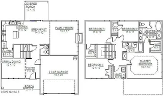 1007 Croaker Court, New Bern, NC 28562 – photo 3: Floor Plan