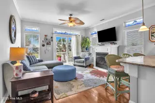 606 Tennessee Avenue 1, Carolina Beach, NC 28428 – photo 6: Living Room 1