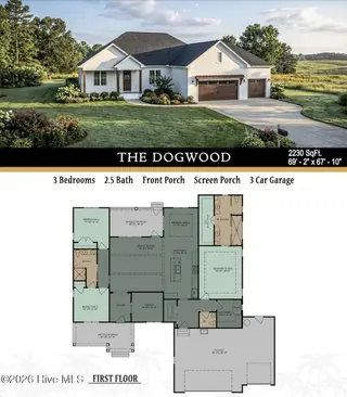 242 Essie Mae Lane, Northwest, NC 28451 — 3-bedroom home in The Farms at Northwest, Northwest, NC, photo 2 of 16