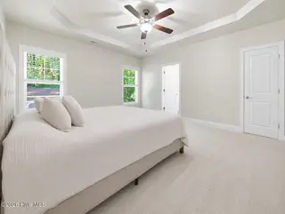 225 Dicks Hill Road, Carthage, NC 28327 — 4-bedroom home in Longleaf Estate, Carthage, NC, photo 18 of 49: Master Bedroom
