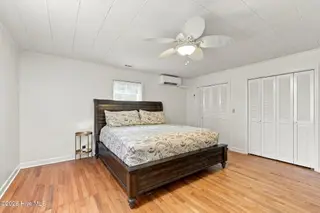 123 Willis Drive, Harkers Island, NC 28531 — 2-bedroom home, Harkers Island, NC, photo 14 of 34: Primary Suite