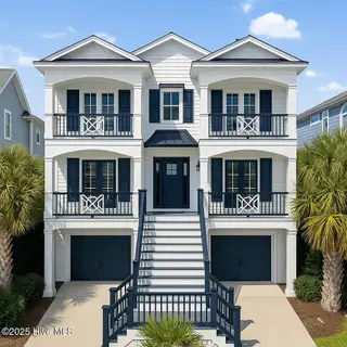 2744 Long Bay Drive SE, Southport, NC 28461 — 4-bedroom home in St James, Southport, NC, photo 13 of 74: Nautical Navy Artistic Generated Colors