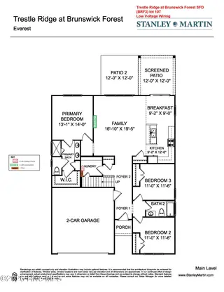 4510 Abberley Way 107, Leland, NC 28451 – photo 2: Everest _ Interactive Floorplan BRF lot