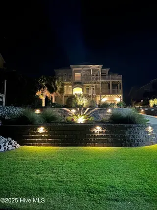6414 Ocean Drive, Emerald Isle, NC 28594 – photo 9: Beautiful night lights taken by seller