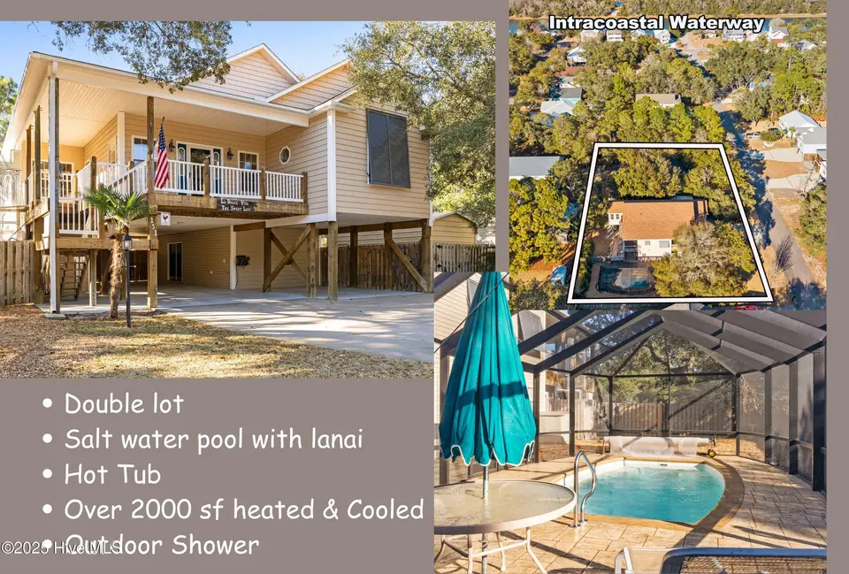 151 NW 8th Street, Oak Island, NC 28465 – photo 1 of 45: UpdatedCollage 151 NW 8th