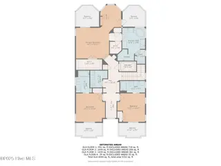 2744 Long Bay Drive SE, Southport, NC 28461 — 4-bedroom home in St James, Southport, NC, photo 18 of 74: 2744 3rd floor plan