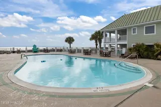 The Islander Suites, Emerald Isle — 1-bedroom condo in The Islander Suites, Emerald Isle, NC, photo 12 of 23: Community Pool