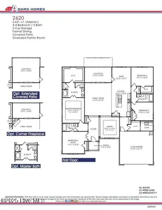106 Manchester Court, La Grange, NC 28551 – photo 2: 2620 Floor Plan2