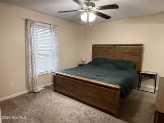 159 Edinburgh Drive, Carthage, NC 28327 — 3-bedroom home in Dundee Estates, Carthage, NC, photo 7 of 14: Master Bedroom