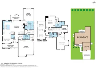 4101 Dunhagan Road, Greenville, NC 27858 – photo 2: Floor Plan & Site Map