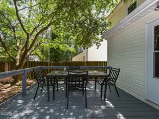 3508 Christopher Drive NW, Wilson, NC 27896 — 3-bedroom home in Wescott Village, Wilson, NC, photo 16 of 20: Exterior - rear - deck - ok