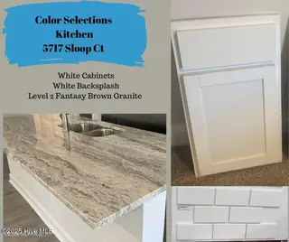 5717 Sloop Court, New Bern, NC 28560 – photo 9: Color Selections- Kitchen 1118 Coral Ree