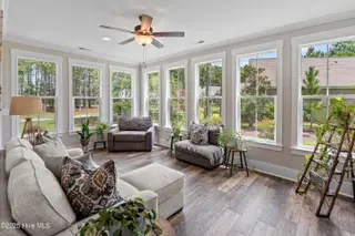 3997 Wyndmere Drive, Southport, NC 28461 – photo 18: Light Bright Sunlit Sunroom