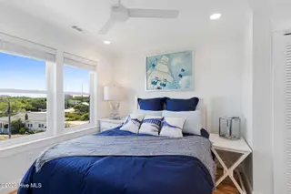 1010 Salter Path Road 6, Indian Beach, NC 28512 – photo 16: Primary bedroom with ocean views