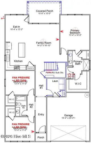 1544 Rodanthe Avenue, Castle Hayne, NC 28429 – photo 2: 357 fp1