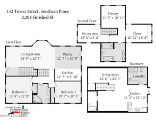 132 Tower Street, Southern Pines, NC 28387 – photo 3: Tower Floor Plan