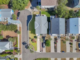 606 Tennessee Avenue 1, Carolina Beach, NC 28428 – photo 5: Aerial 2