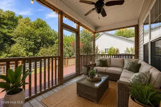 1904 Cambria Drive B, Greenville, NC 27834 – photo 6: Screened-in Patio - Virtually Staged