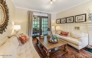 260 S Ashe Street, Southern Pines, NC 28387 – photo 10: Living Room to Screened In Porch