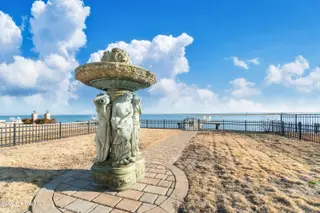 205 Back Street, Newport, NC 28570 – photo 20: Statue on lower level fenced