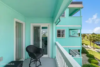 301 E Commerce Way Road 255 Sea Spray, Atlantic Beach, NC 28512 – photo 17: Covered deck with ocean view