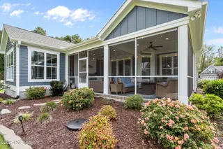 222 Twining Rose Lane, Holly Ridge, NC 28445 – photo 23: Screened In Porch