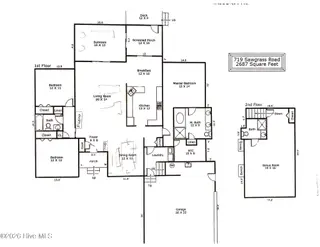 719 Sawgrass Road, Hampstead, NC 28443 – photo 3: 719 Sawgrass Rd floor plan