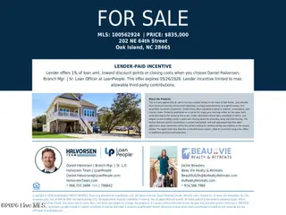 202 NE 64th Street, Oak Island, NC 28465 – photo 4: Lender Incentive!