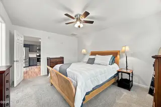 800 Compass Drive, Elizabeth City, NC 27909 — 3-bedroom home in Hunters Lake, Elizabeth City, NC, photo 15 of 39: Primary Bedroom