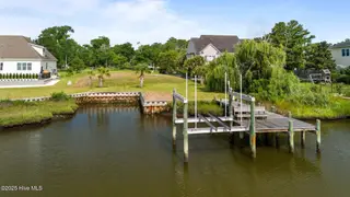 119 L 10 Cape Point Boulevard, Cape Carteret, NC 28584 – photo 12: Room for Large Boat docked in Basin