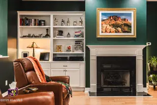 655 Creekway Circle SE, Bolivia, NC 28422 – photo 6: Fireplace and Built in's