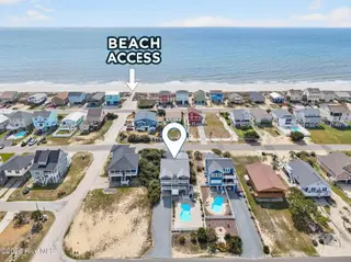2003 W Pelican Drive, Oak Island, NC 28465 – photo 3: Steps to beach access!