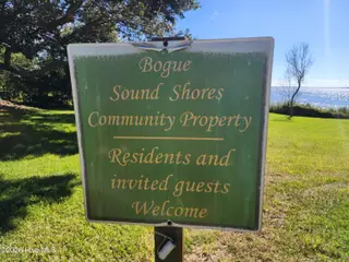 203 George Taylor Road, Newport, NC 28570 – photo 5: Bogue Sound Shores Sign