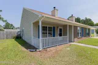 114 Jenny Lane, Havelock, NC 28532 — 3-bedroom townhome in Village Park, Havelock, NC, photo 1 of 37: Front
