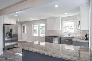 255 Foxcroft Road, Whispering Pines, NC 28327 – photo 10: Kitchen with Stainless Steel Appliances