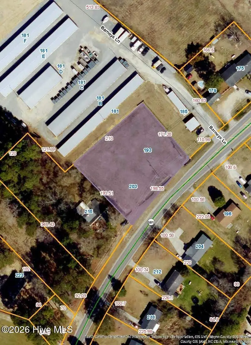 203 S Nc-581 Highway, Goldsboro, NC 27530 – photo 1 of 4: Tax Map