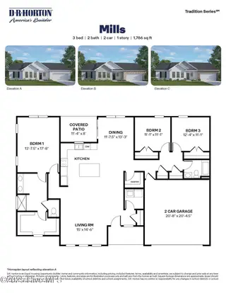 211 Lake Tyler Drive, New Bern, NC 28560 – photo 21: Mills - Tradition Series_NOFP