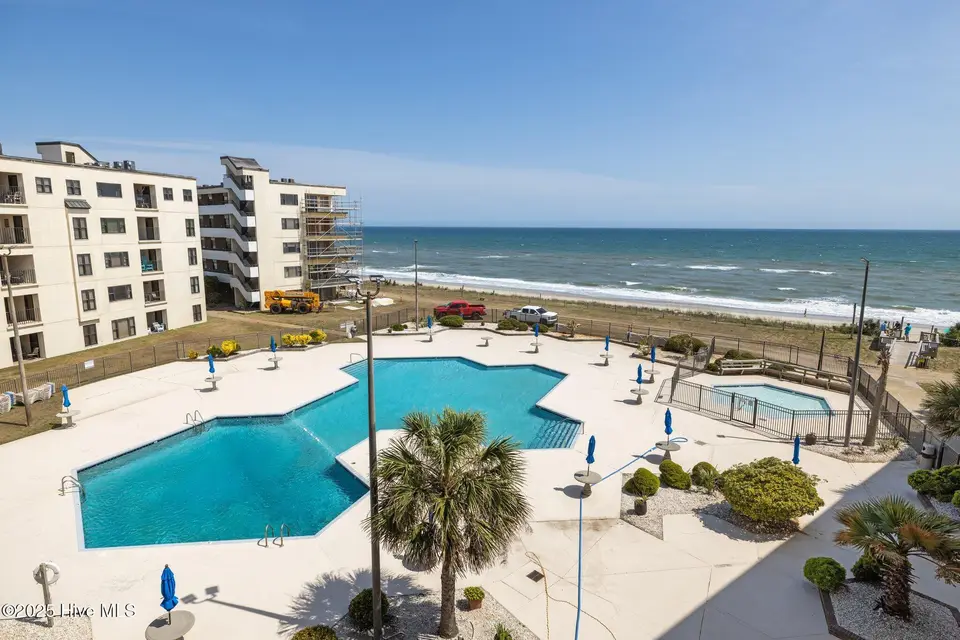 1505 Salter Path Road 409, Indian Beach, NC 28512 – photo 1 of 35: Balcony View